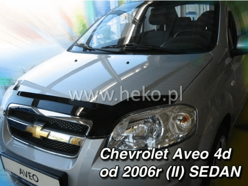 Deflektor kapoty Chevrolet Aveo 2006-2011 (sedan