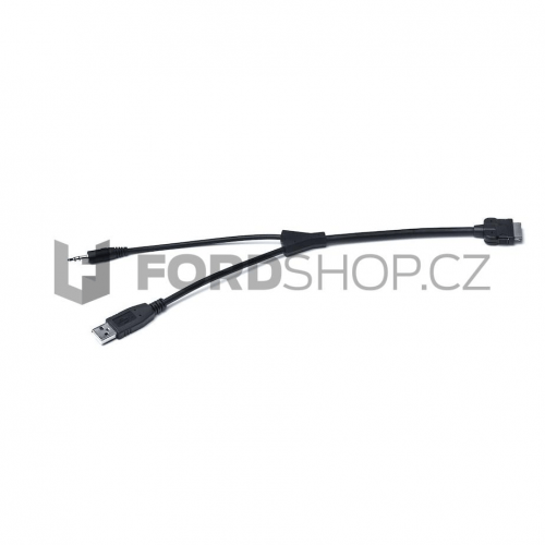Kabelový adaptér pro iPhone®/iPod® k AUX nebo USB