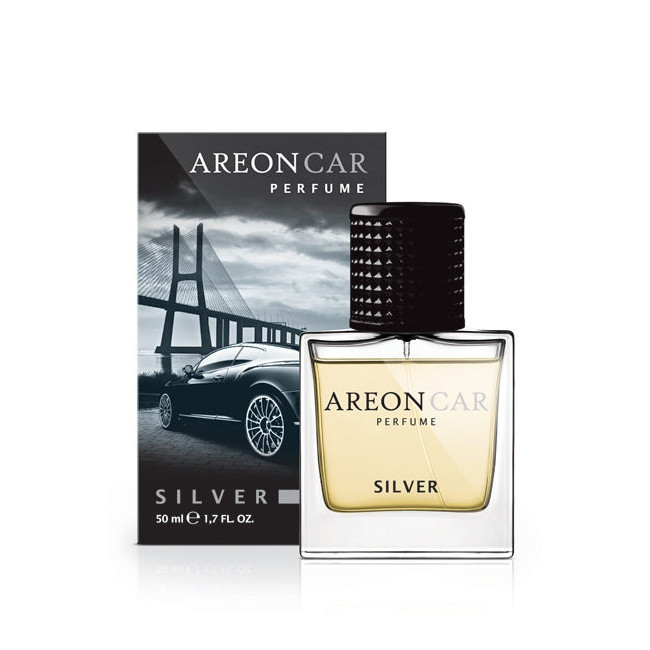 Luxusní parfém do auta Areon Silver (50ml