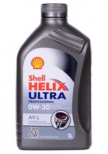 Olej Shell Helix Ultra Professional AV-L 0W-30 1 litr (600050019)