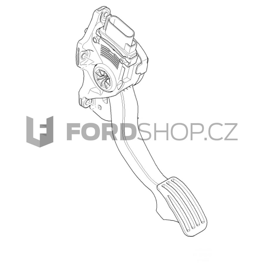 Plynový pedál Ford Focus