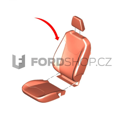 Potah zadního pravostranného sedadla Ford Tourneo Courier