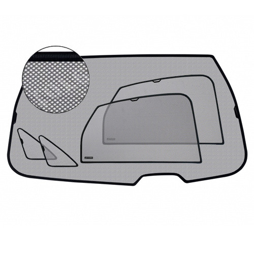 Sluneční clony Opel Zafira C 2012-2019 (senzory v bočních oknech kufru)