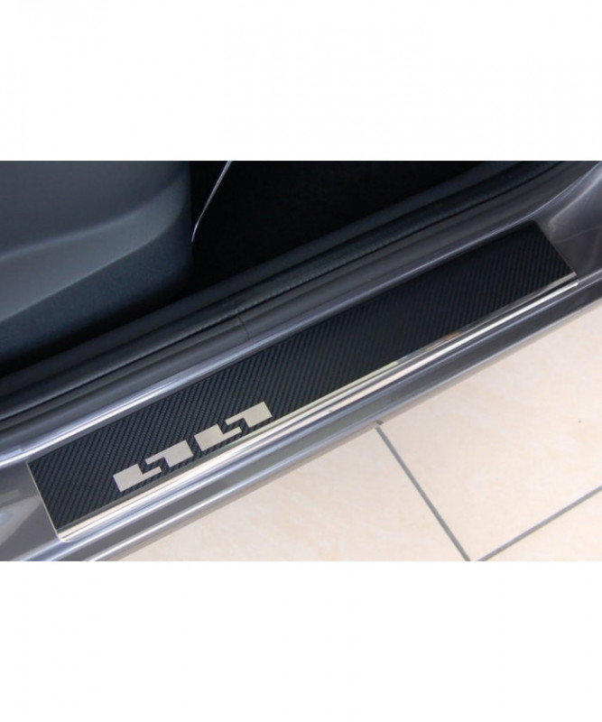 Prahové lišty Suzuki SX4 S-Cross 2013-2021 (carbon)