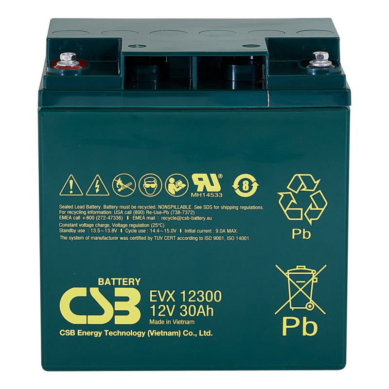 Záložní akumulátor CSB EVX12300 12V