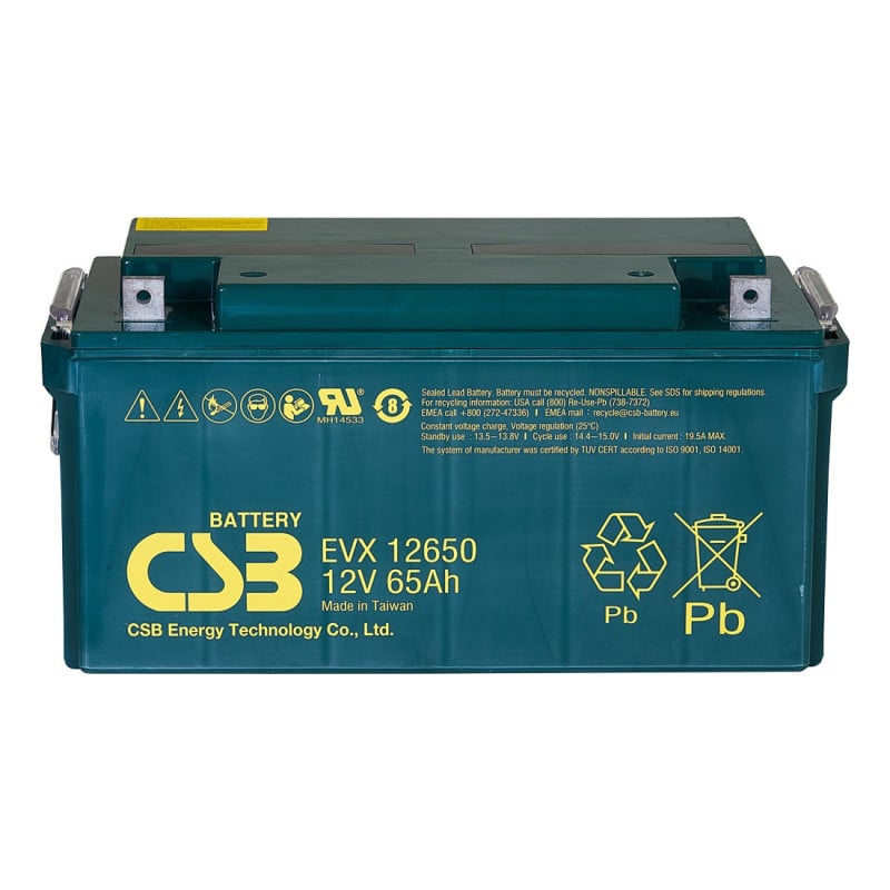 Záložní akumulátor CSB EVX12650 12V