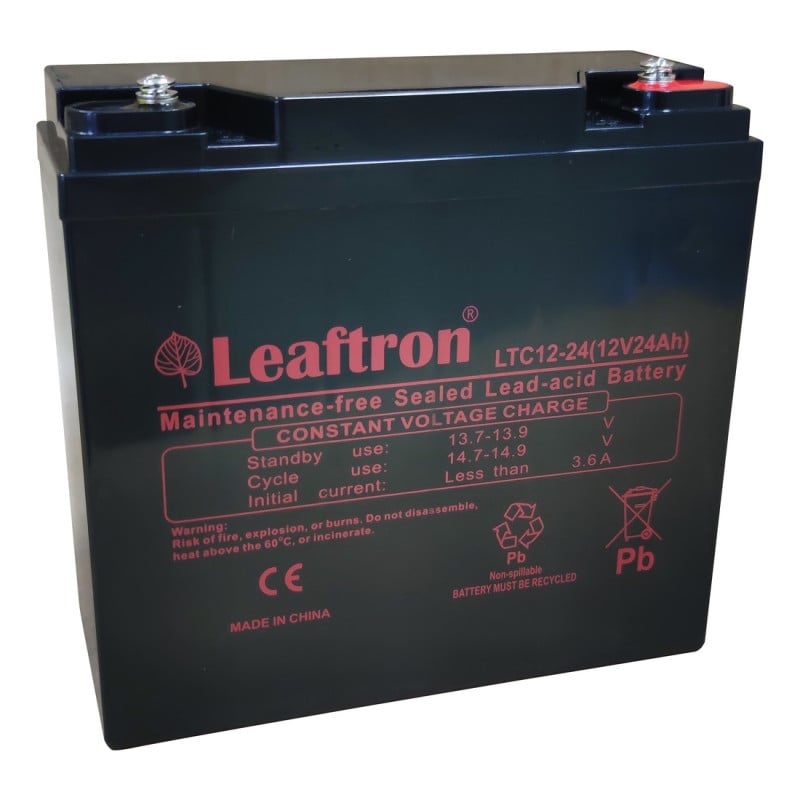 Záložní akumulátor Leaftron LTC12-24 12V