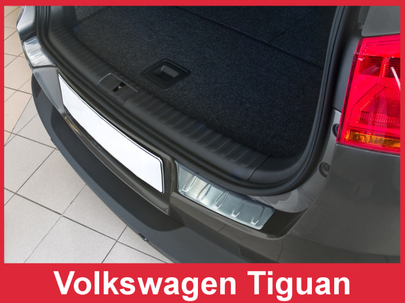 Ochranná lišta hrany kufru VW Tiguan 2007-2016 (matná)