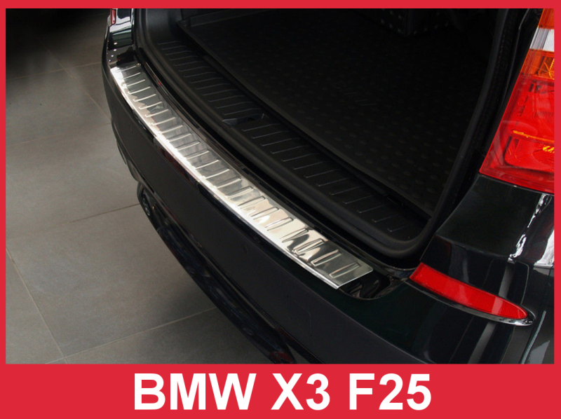 Ochranná lišta hrany kufru BMW X3 2010-2014 (F25